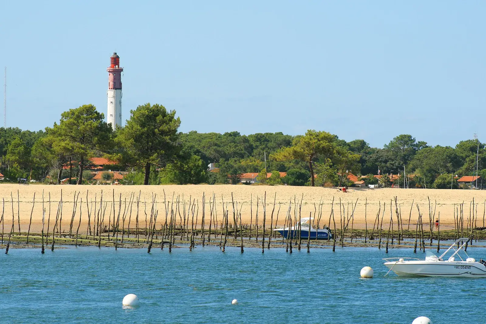 Le phare et la plage du Cap Ferret
