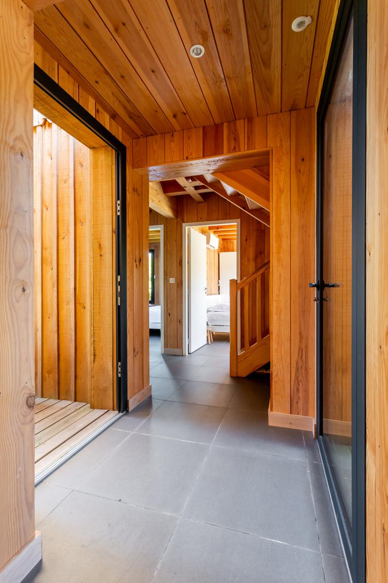 Living space & kitchen — Villa Les Zines